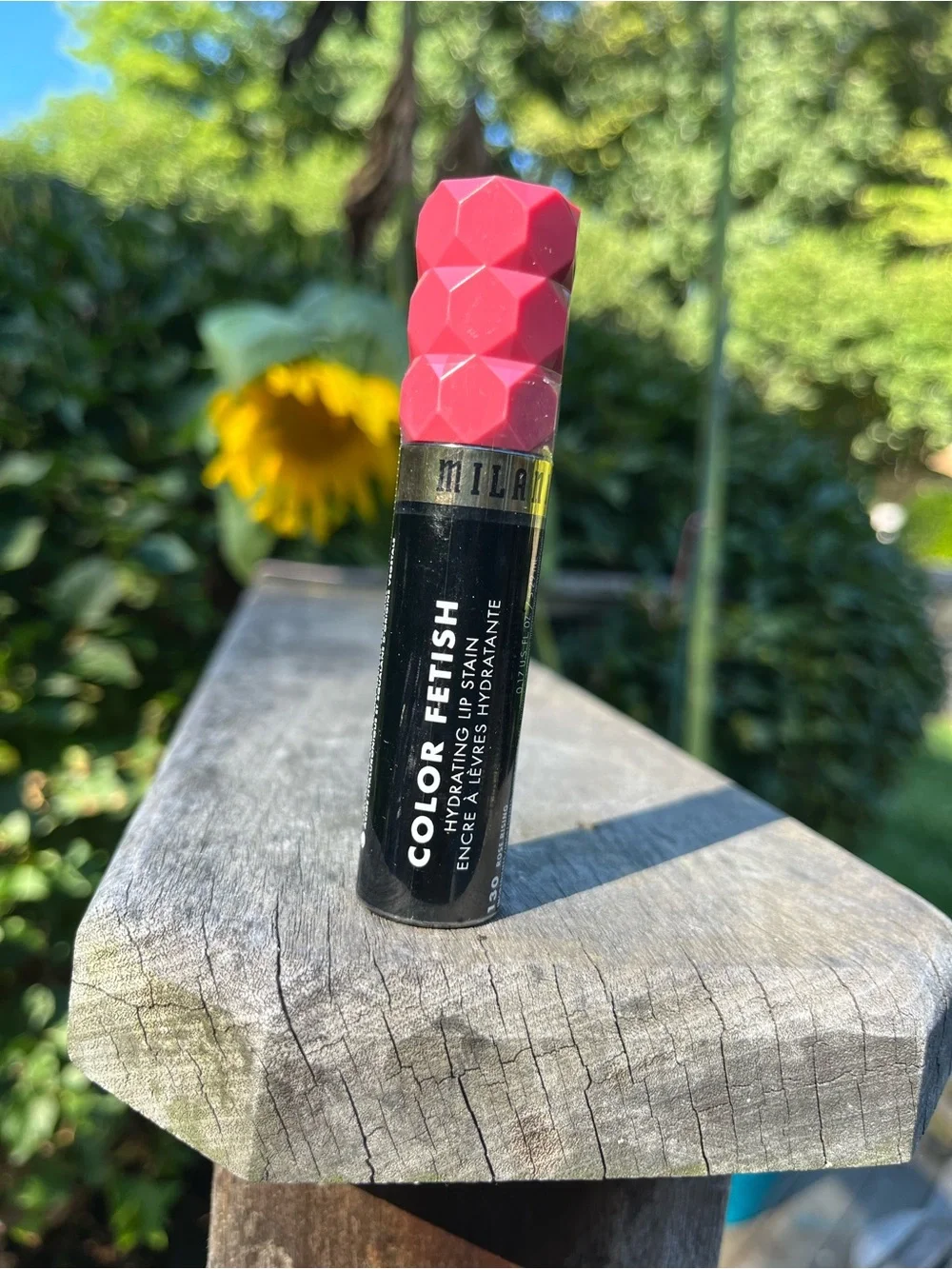 Milani Color Fetish Hydrating Lip Stain Shade Rose Rising Full Size 0.17 Oz NWT